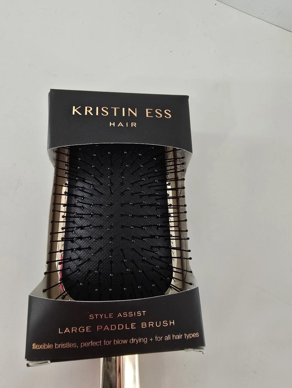 Kristin Ess Style Assist Hair Large Paddle Brush Hairbrush Professional Styling